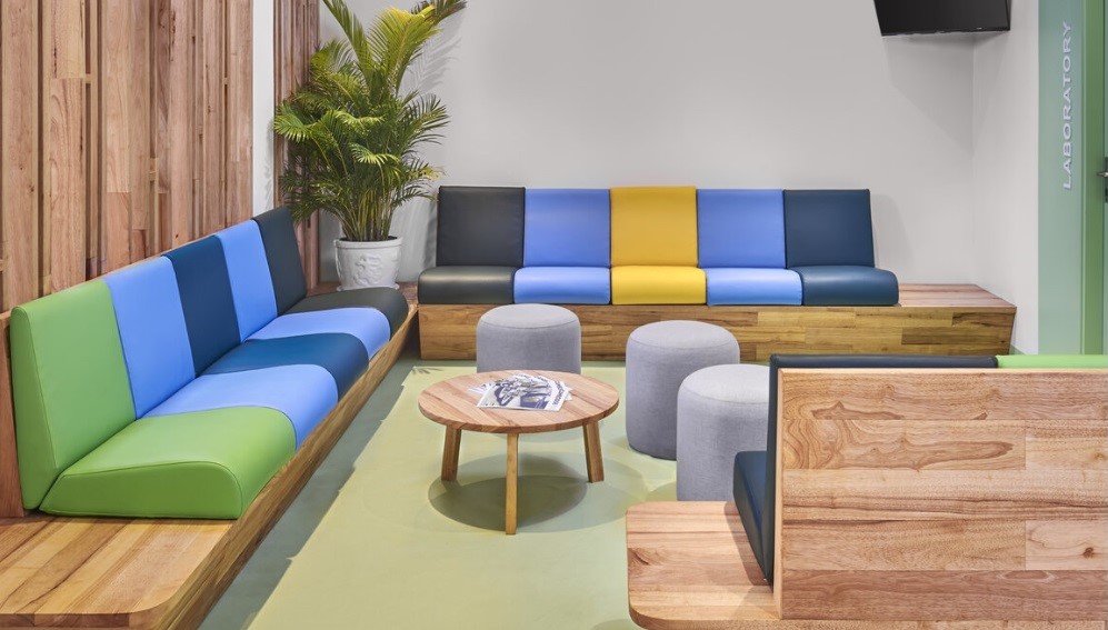 Mipolam Symbioz в интерьере Линолеум Gerflor Mipolam Symbioz